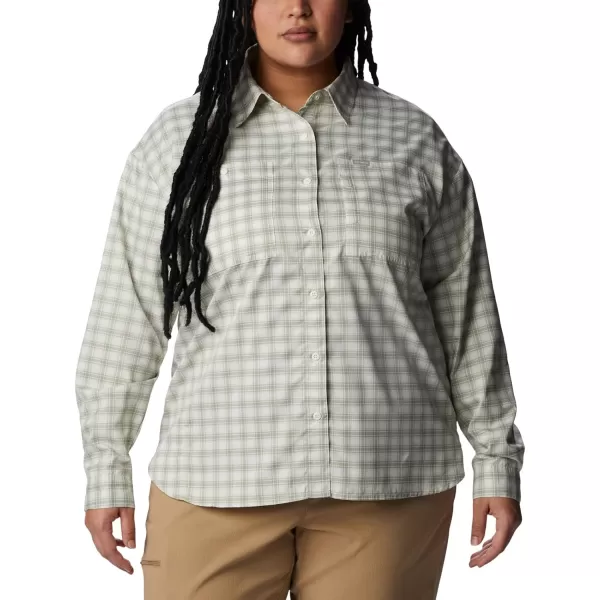 Columbia Women's Silver Ridge Utility Patterned Long Sleeve Shirt