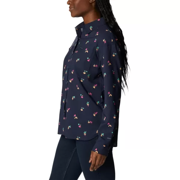 Columbia Women's Silver Ridge Utility Patterned Long Sleeve Shirt