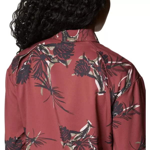 Columbia Women's Silver Ridge Utility Patterned Long Sleeve Shirt
