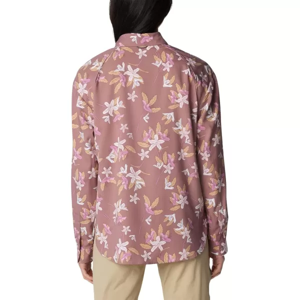Columbia Women's Silver Ridge Utility Patterned Long Sleeve Shirt
