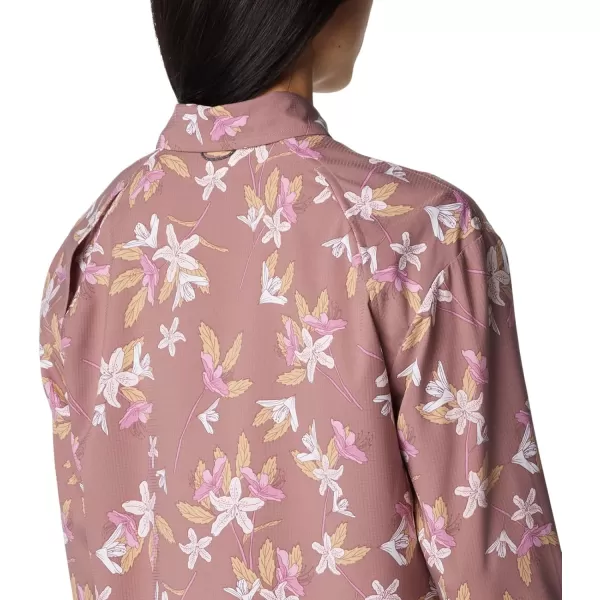 Columbia Women's Silver Ridge Utility Patterned Long Sleeve Shirt
