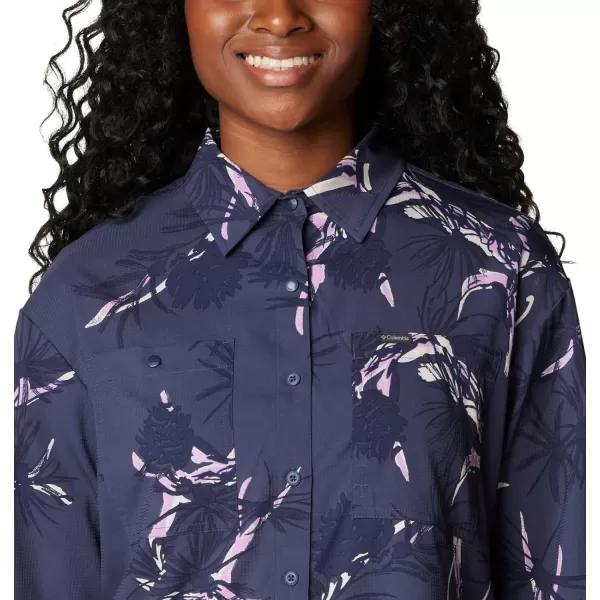 Columbia Women's Silver Ridge Utility Patterned Long Sleeve Shirt