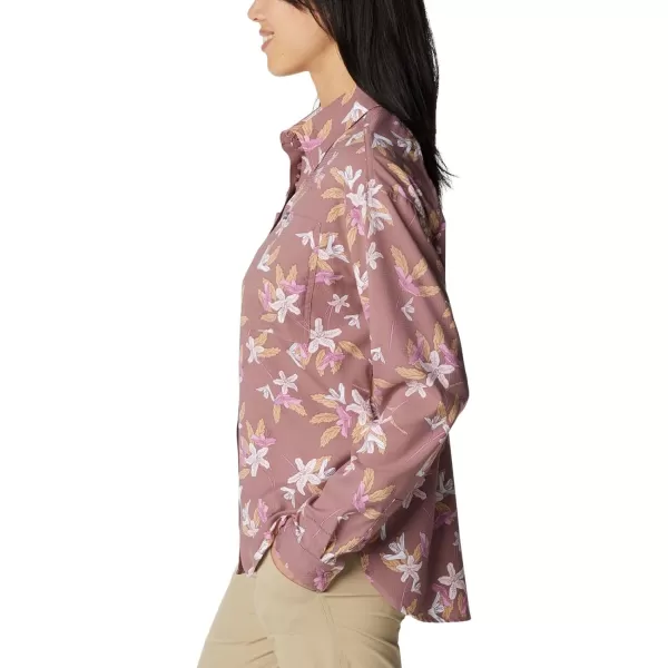 Columbia Women's Silver Ridge Utility Patterned Long Sleeve Shirt
