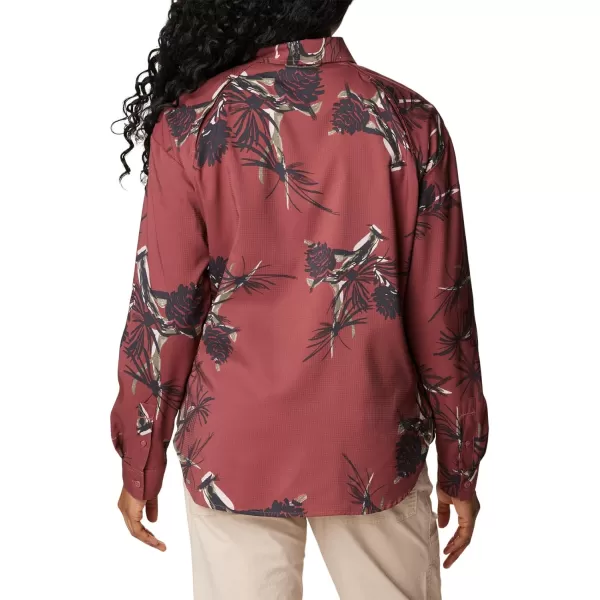 Columbia Women's Silver Ridge Utility Patterned Long Sleeve Shirt