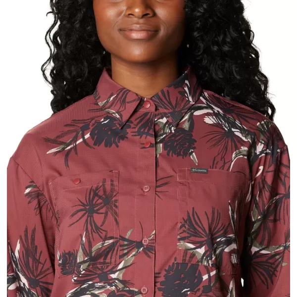 Columbia Women's Silver Ridge Utility Patterned Long Sleeve Shirt