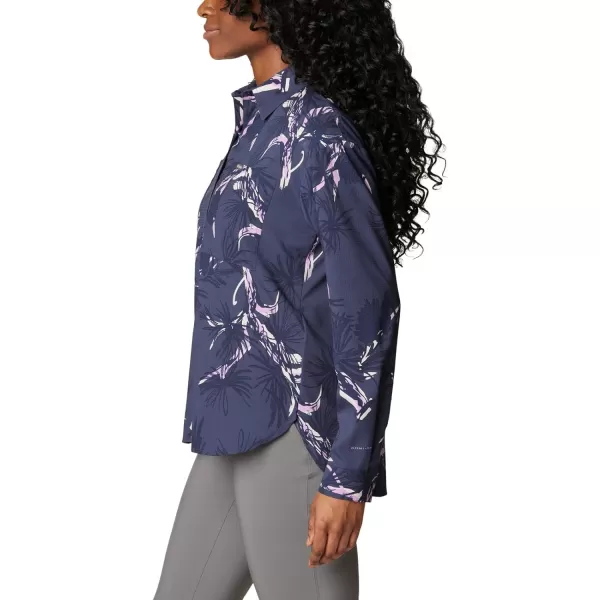 Columbia Women's Silver Ridge Utility Patterned Long Sleeve Shirt