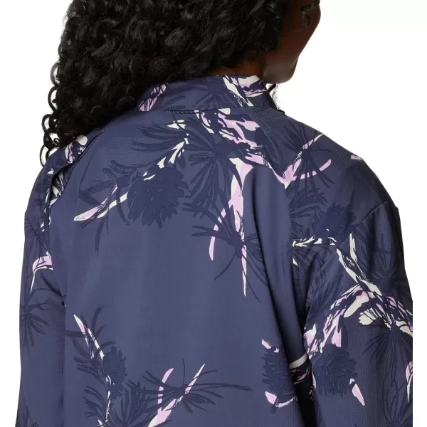 Columbia Women's Silver Ridge Utility Patterned Long Sleeve Shirt