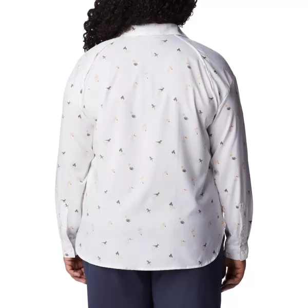 Columbia Women's Silver Ridge Utility Patterned Long Sleeve Shirt