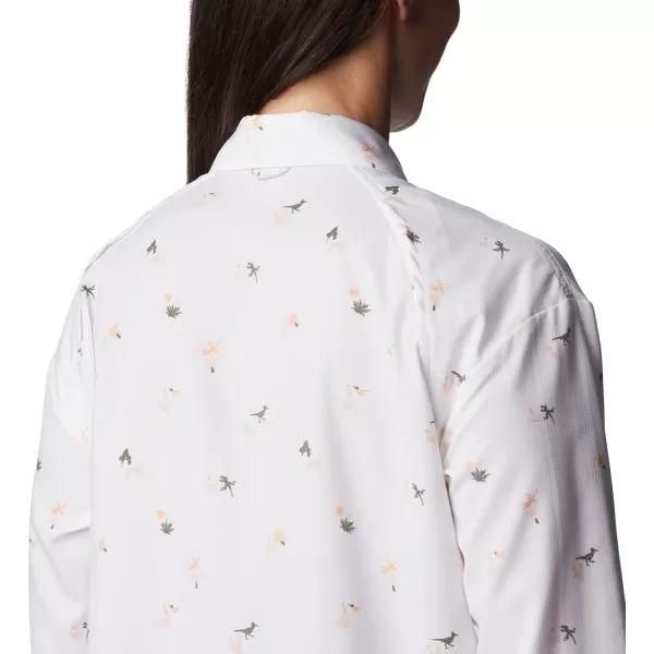 Columbia Women's Silver Ridge Utility Patterned Long Sleeve Shirt