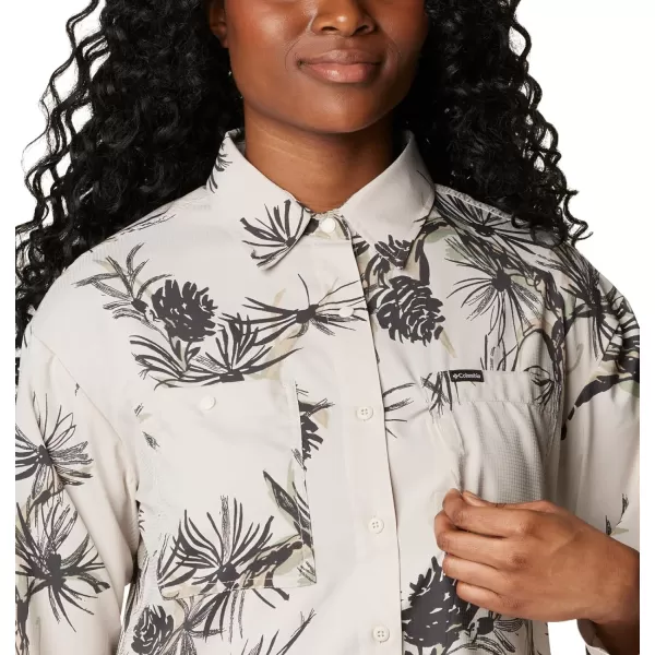 Columbia Women's Silver Ridge Utility Patterned Long Sleeve Shirt