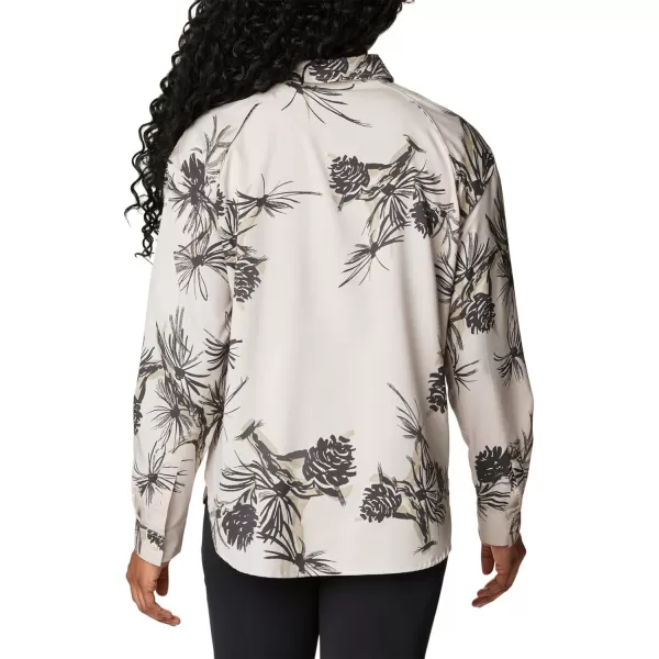 Columbia Women's Silver Ridge Utility Patterned Long Sleeve Shirt