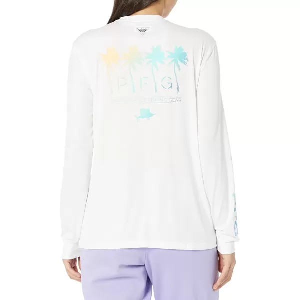 Columbia Women's Standard Slack Water Graphic Boyfriend Long Sleeve
