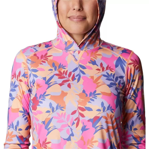 Columbia Women's Summerdry Long Sleeve Printed Hoodie