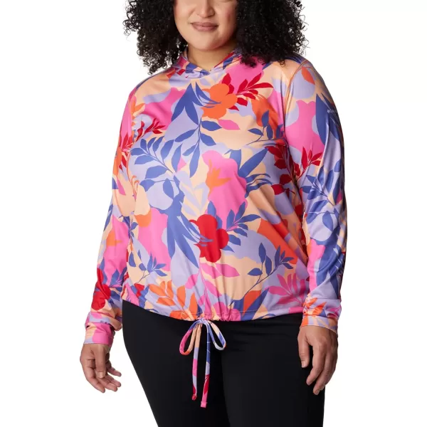 Columbia Women's Summerdry Long Sleeve Printed Hoodie