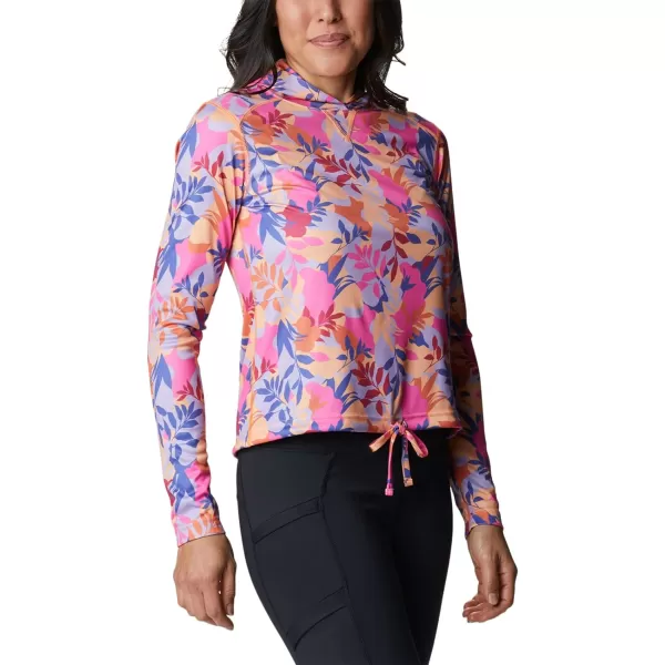 Columbia Women's Summerdry Long Sleeve Printed Hoodie