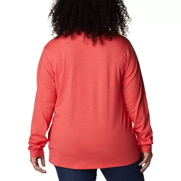Columbia Women's Sun Trek Ls Tee