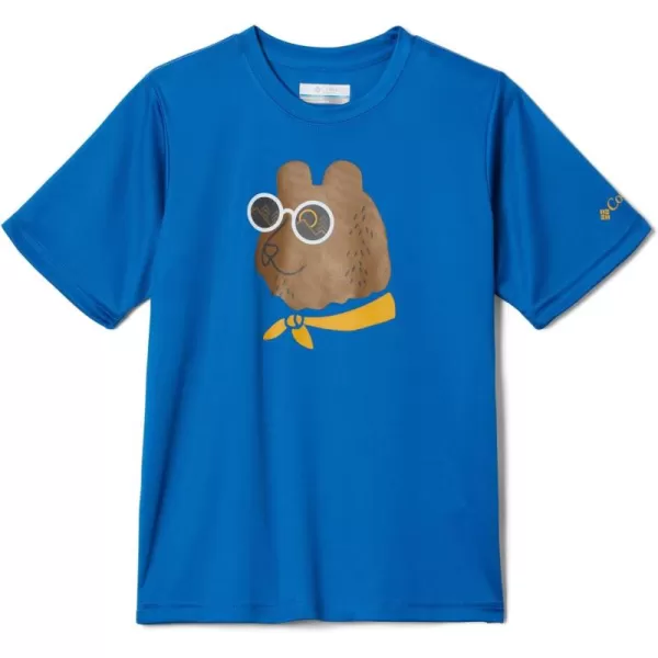 Columbia Boys' Grizzly Ridge Short Sleeve Graphic Shirt