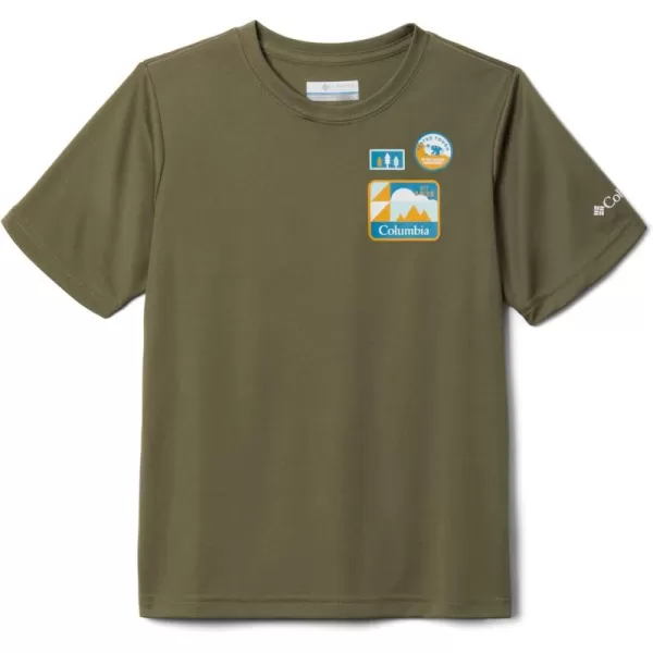 Columbia Boys' Grizzly Ridge Short Sleeve Graphic Shirt