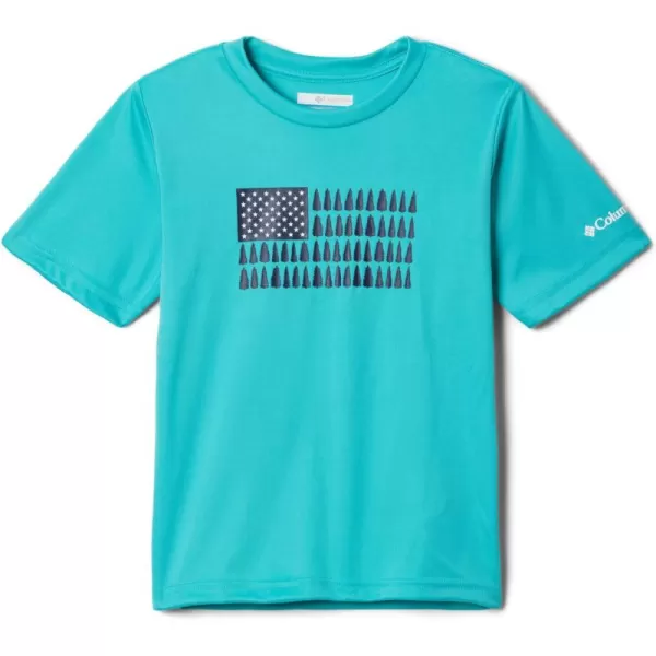 Columbia Boys' Grizzly Ridge Short Sleeve Graphic Shirt