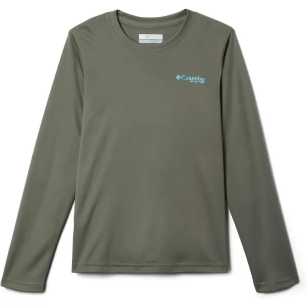 Columbia Boys' Terminal Tackle PFG Fish Flag Long Sleeve