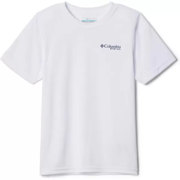 Columbia Boys' Terminal Tackle PFG Fish Flag Short Sleeve
