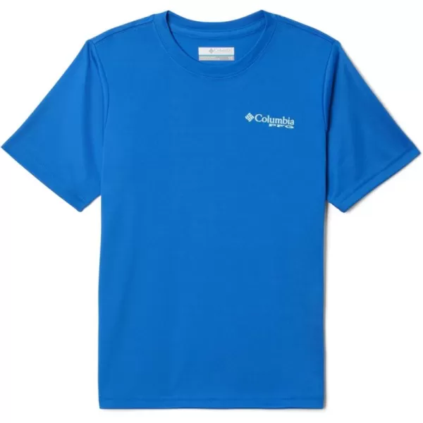 Columbia Boys' Terminal Tackle PFG Fish Flag Short Sleeve