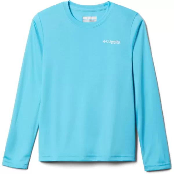 Columbia Boys' Terminal Tackle PFG Triangle Logo Long Sleeve
