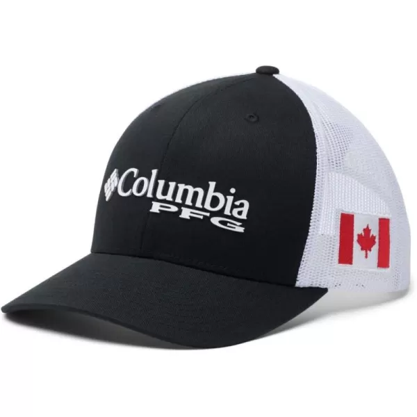 Columbia Women's PFG Logo Mesh Ball Cap-High Crown