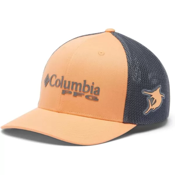 Columbia Women's PFG Logo Mesh Ball Cap-High Crown