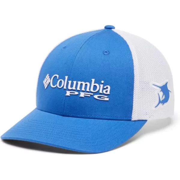 Columbia Women's PFG Logo Mesh Ball Cap-High Crown