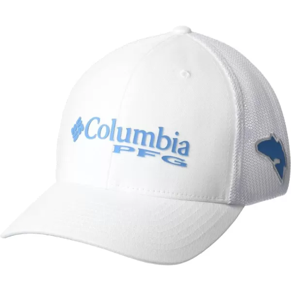 Columbia Women's PFG Logo Mesh Ball Cap-High Crown