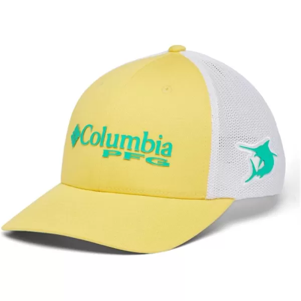 Columbia Women's PFG Logo Mesh Ball Cap-High Crown