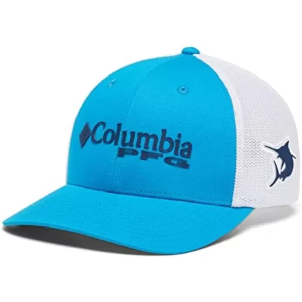 Columbia Women's PFG Logo Mesh Ball Cap-High Crown