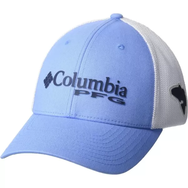 Columbia Women's PFG Logo Mesh Ball Cap-High Crown