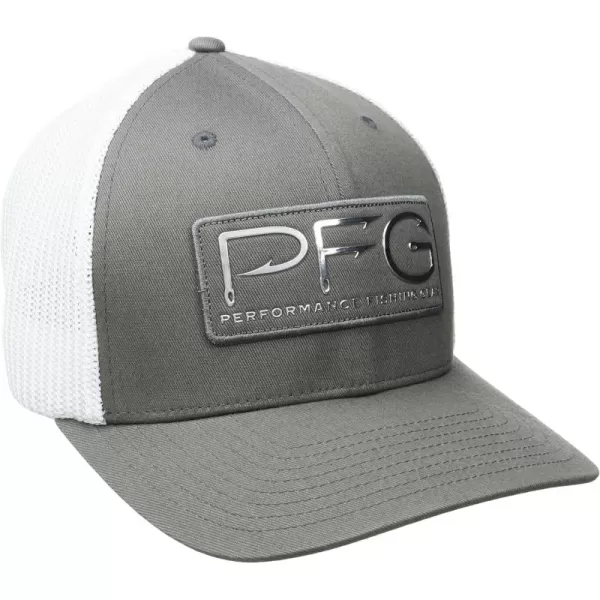 Columbia Women's PFG Logo Mesh Ball Cap-High Crown