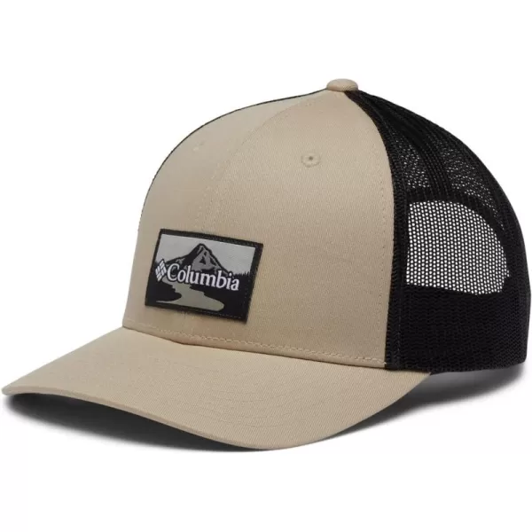 Columbia Women's PFG Logo Mesh Ball Cap-High Crown