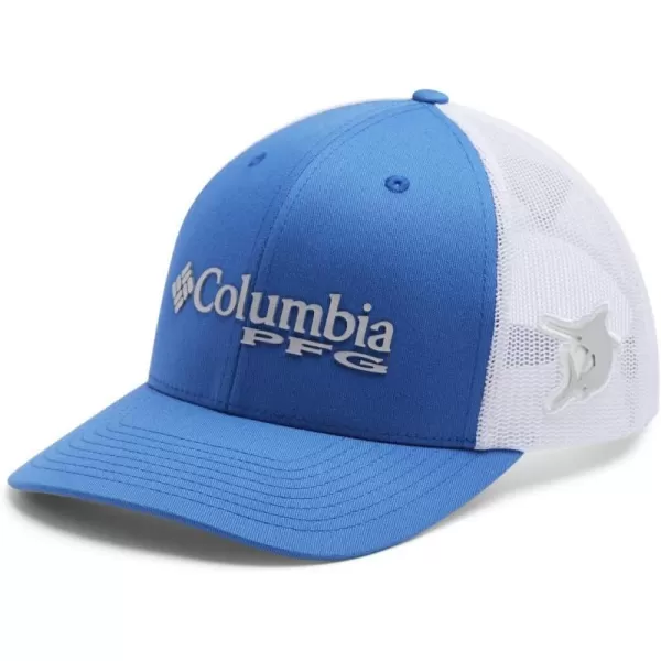 Columbia Women's PFG Logo Mesh Ball Cap-High Crown