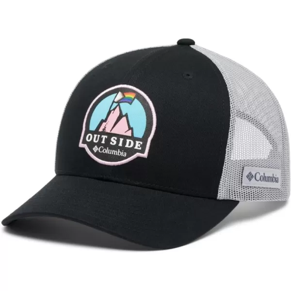 Columbia Women's PFG Logo Mesh Ball Cap-High Crown