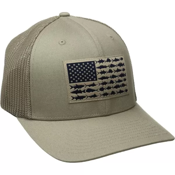 Columbia Women's PFG Logo Mesh Ball Cap-High Crown