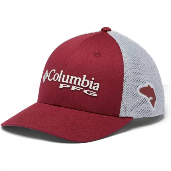 Columbia Women's PFG Logo Mesh Ball Cap-High Crown