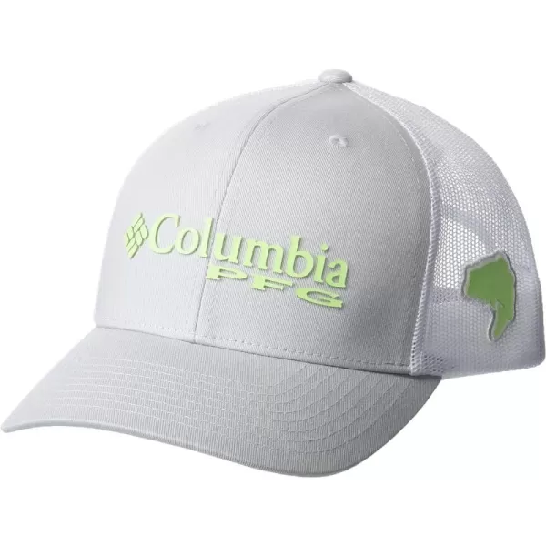 Columbia Women's PFG Logo Mesh Ball Cap-High Crown