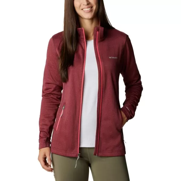 Columbia Women's Park View Grid Fleece Full Zip