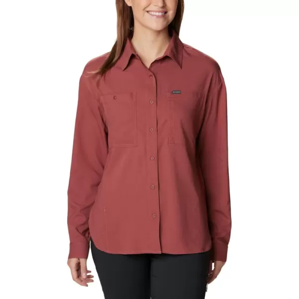 Columbia Women's Plus Size Silver Ridge Utility Long Sleeve Shirt