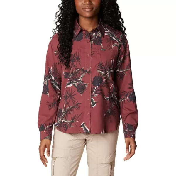 Columbia Women's Silver Ridge Utility Patterned Long Sleeve Shirt