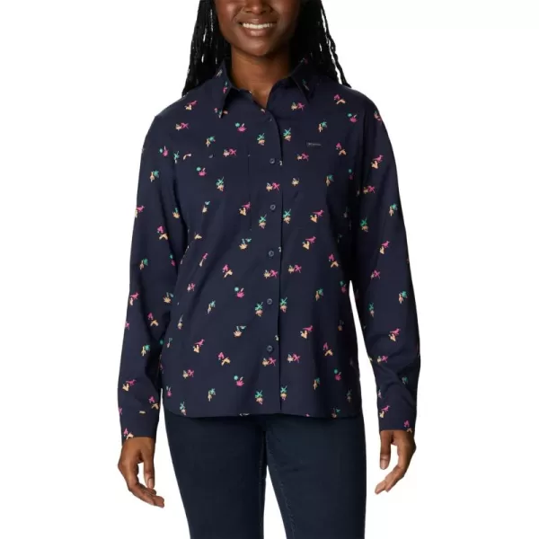 Columbia Women's Silver Ridge Utility Patterned Long Sleeve Shirt