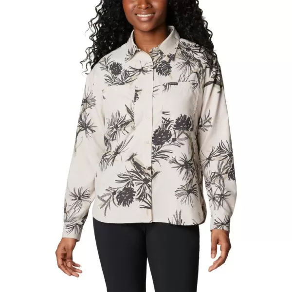 Columbia Women's Silver Ridge Utility Patterned Long Sleeve Shirt
