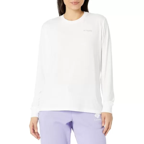 Columbia Women's Standard Slack Water Graphic Boyfriend Long Sleeve