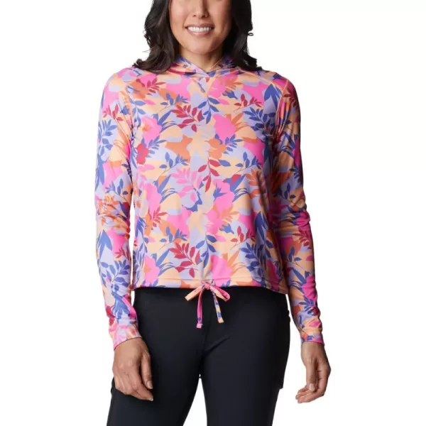 Columbia Women's Summerdry Long Sleeve Printed Hoodie