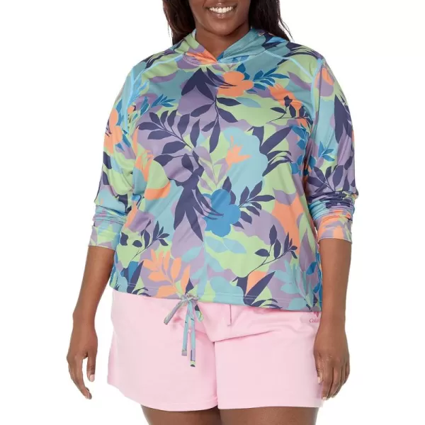 Columbia Women's Summerdry Long Sleeve Printed Hoodie