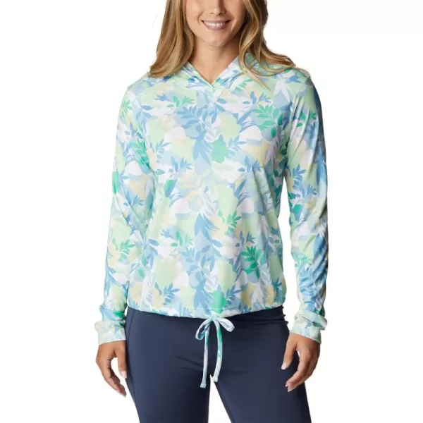 Columbia Women's Summerdry Long Sleeve Printed Hoodie